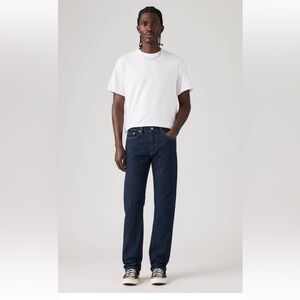 Levi's Blue Straight Jeans Timeless Style